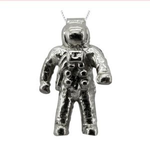 Verameat Pintsize Cosmonaut Sterling Silver Pendant